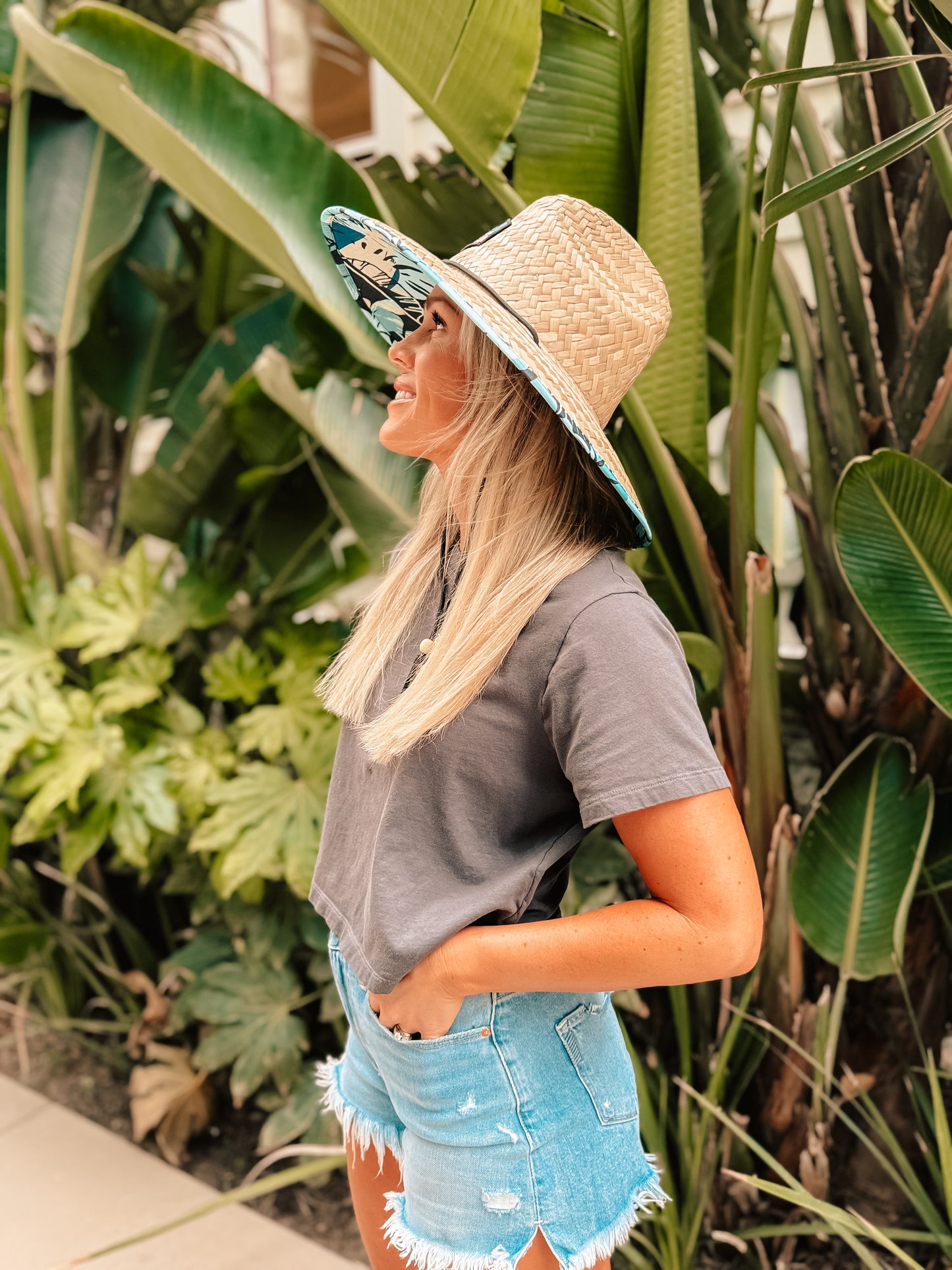 Lifeguard Straw Hats (Multiple Patterns)